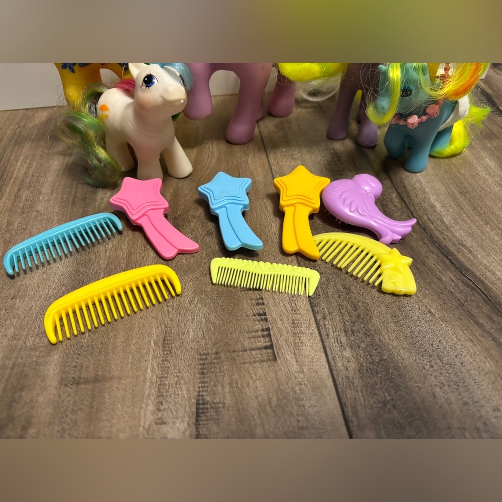 Vintage MLP G1 Lot with brushes, My Little Pony - Picture 2 of 11